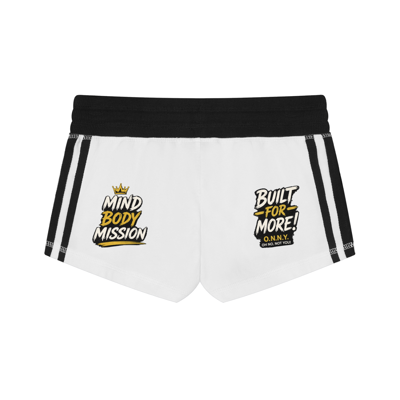 “On Deck!” Origins Collection Women's Contrast Stripe Performance Track Shorts
