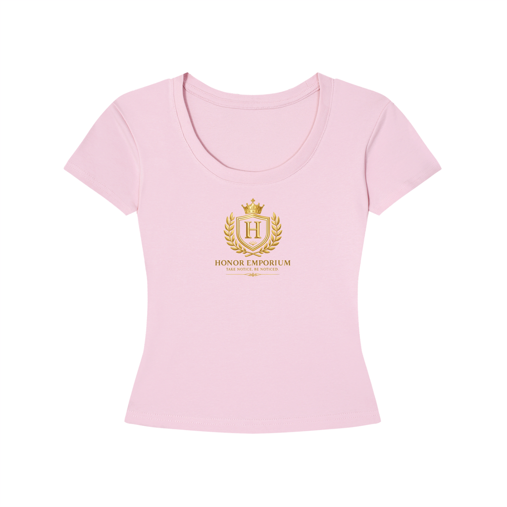 O.N.N.Y. Signature Tee Crowned Edition  Women's Longline Slim-Fit T-Shirt