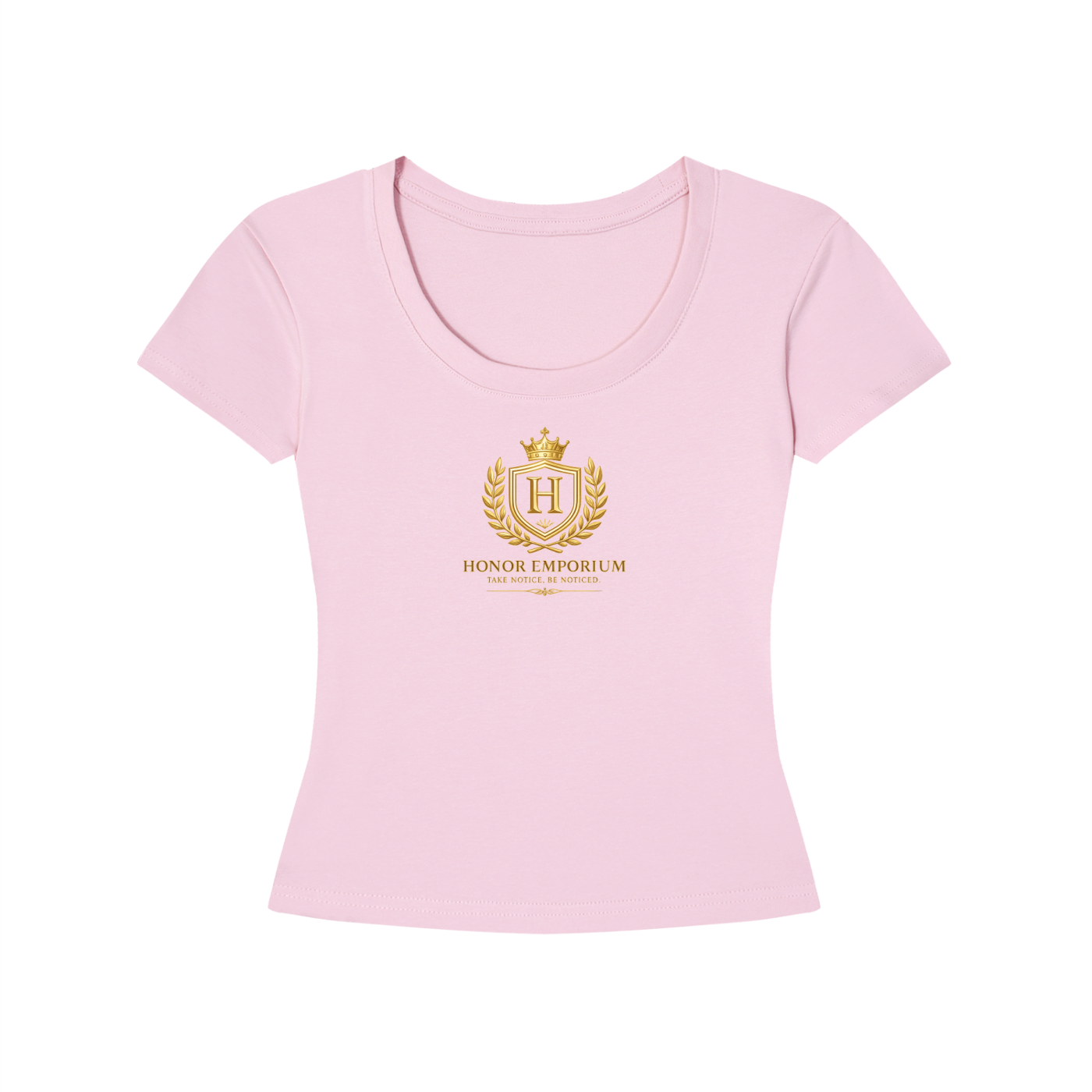 O.N.N.Y. Signature Tee Crowned Edition  Women's Longline Slim-Fit T-Shirt