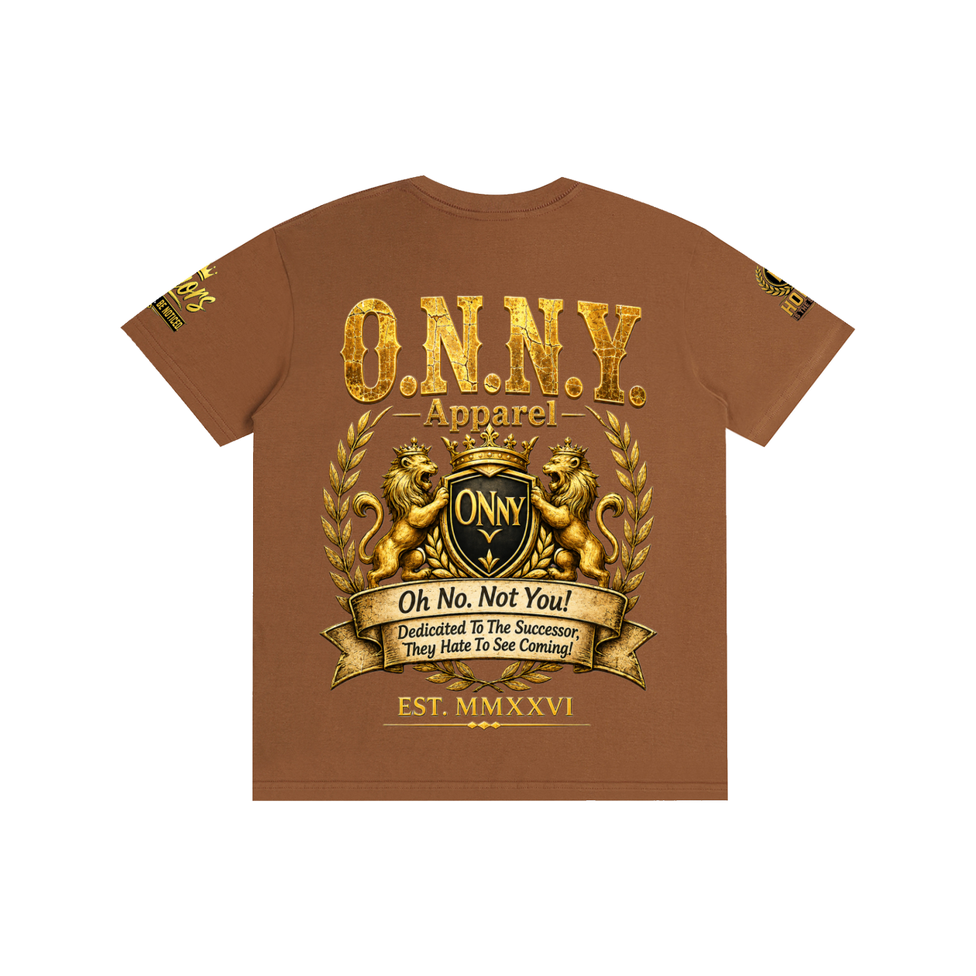 The Signature O.N.N.Y. Pure Cotton Unisex T-Shirt