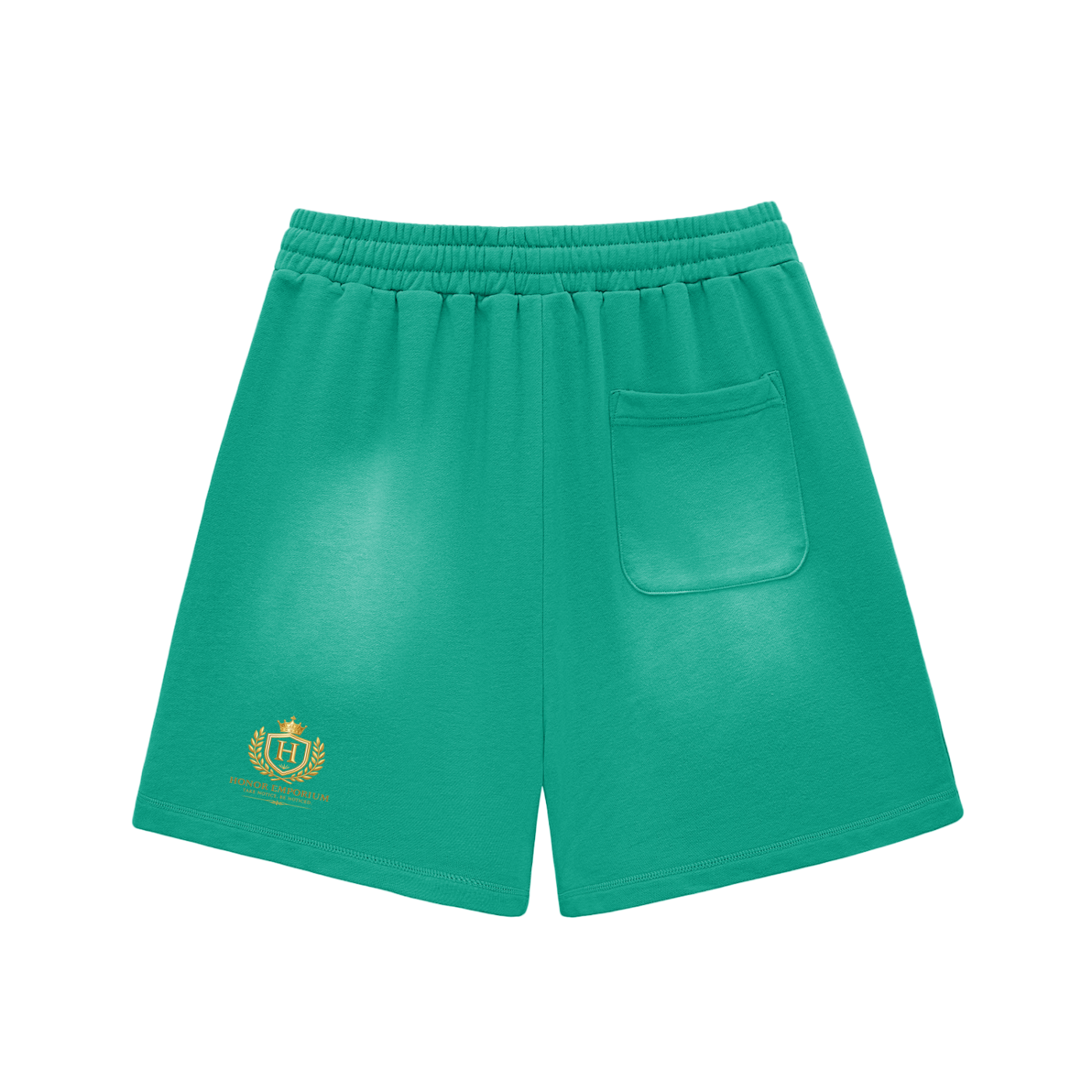 O.N.N.Y. On Deck Fleece Sun Fade  Raw Edge Cotton Shorts