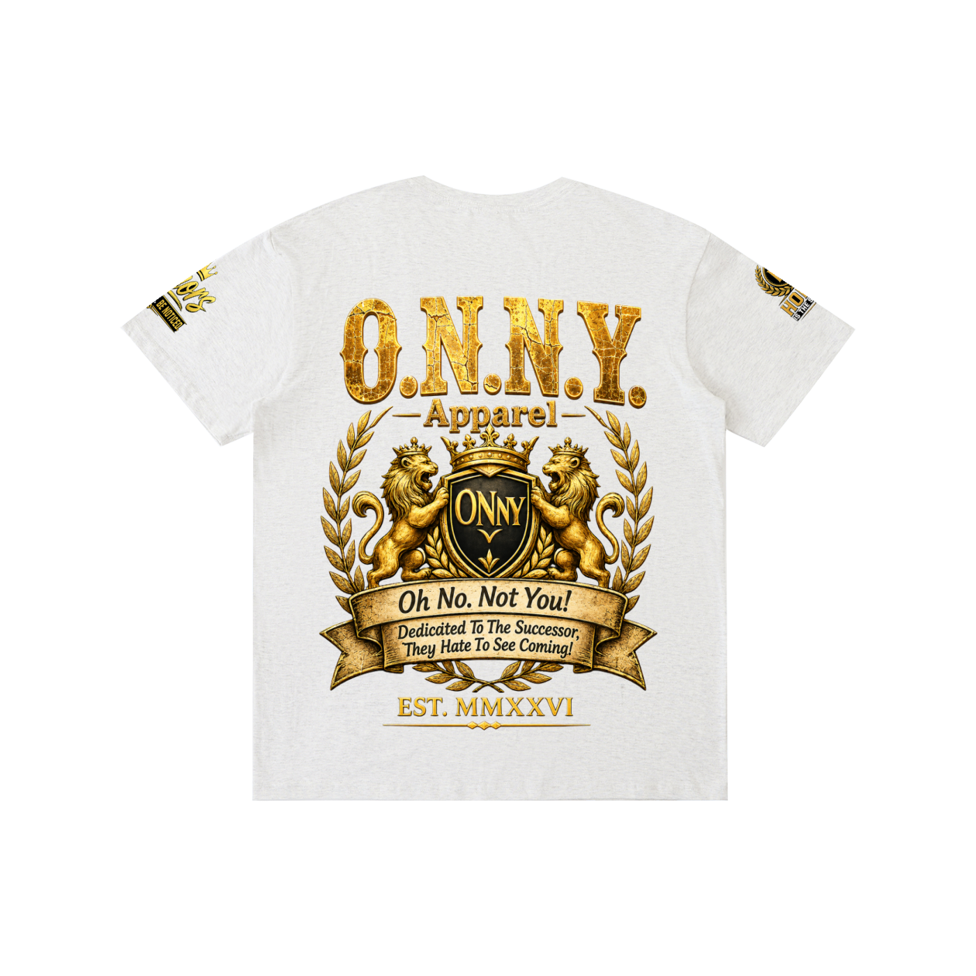 The Signature O.N.N.Y. Pure Cotton Unisex T-Shirt