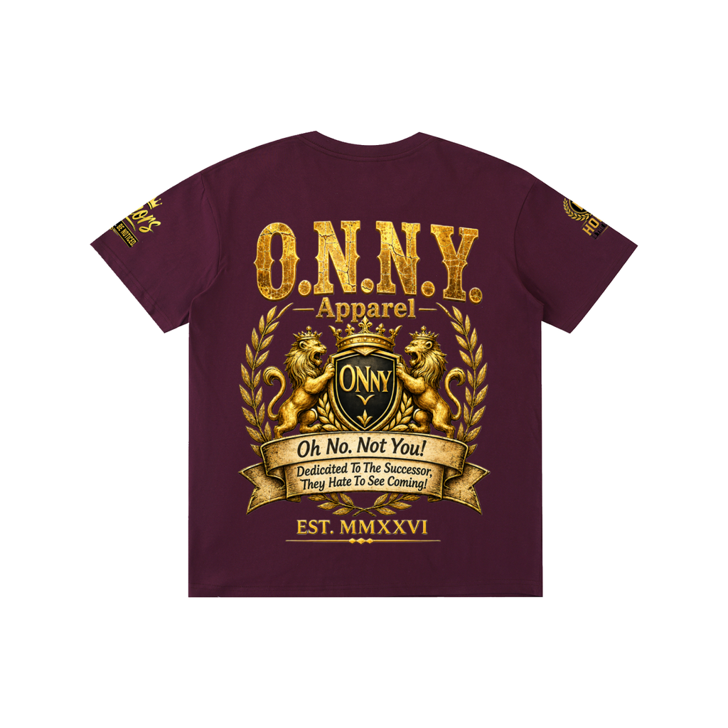 The Signature O.N.N.Y. Pure Cotton Unisex T-Shirt