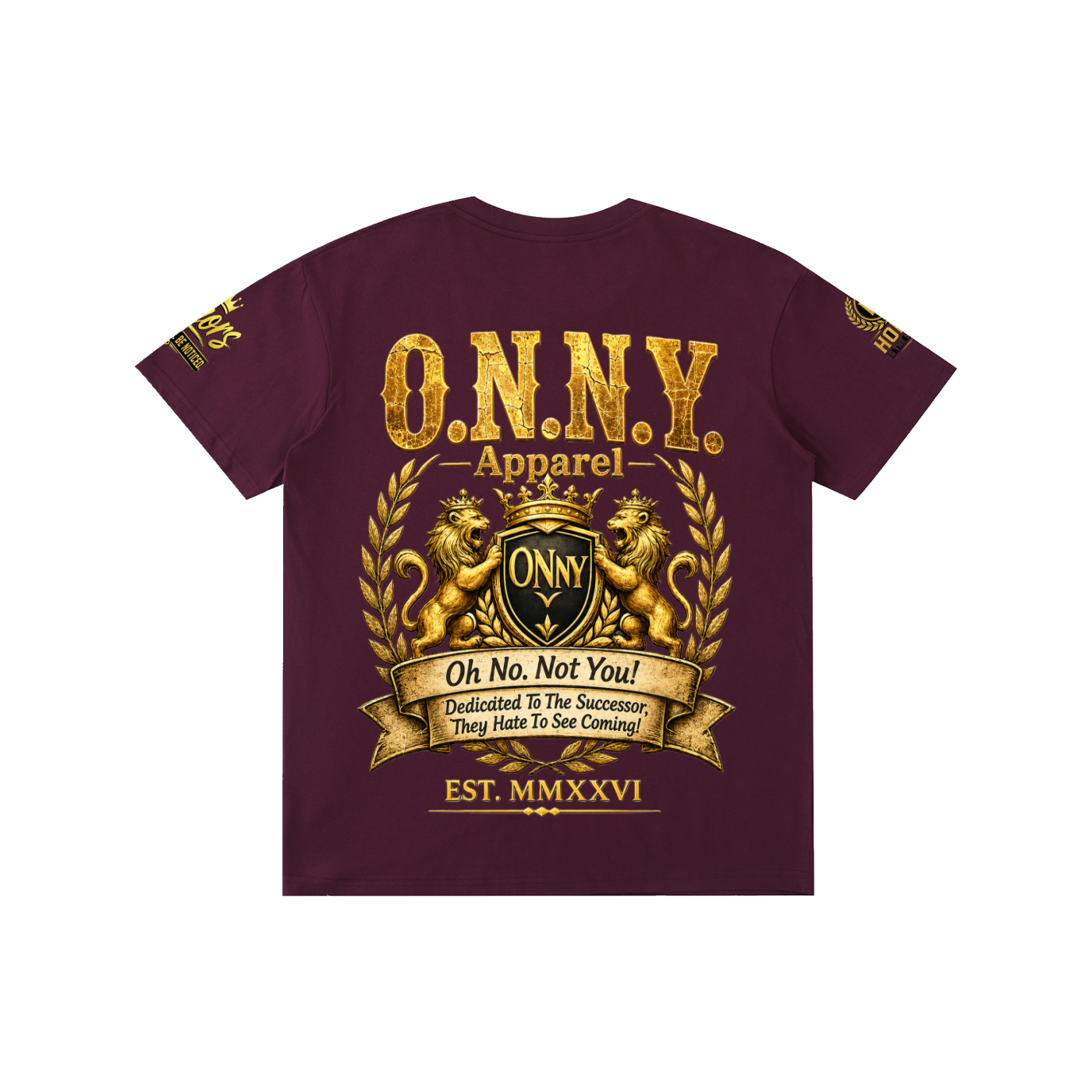 The Signature O.N.N.Y. Pure Cotton Unisex T-Shirt