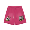 O.N.N.Y. On Deck Fleece Sun Fade  Raw Edge Cotton Shorts