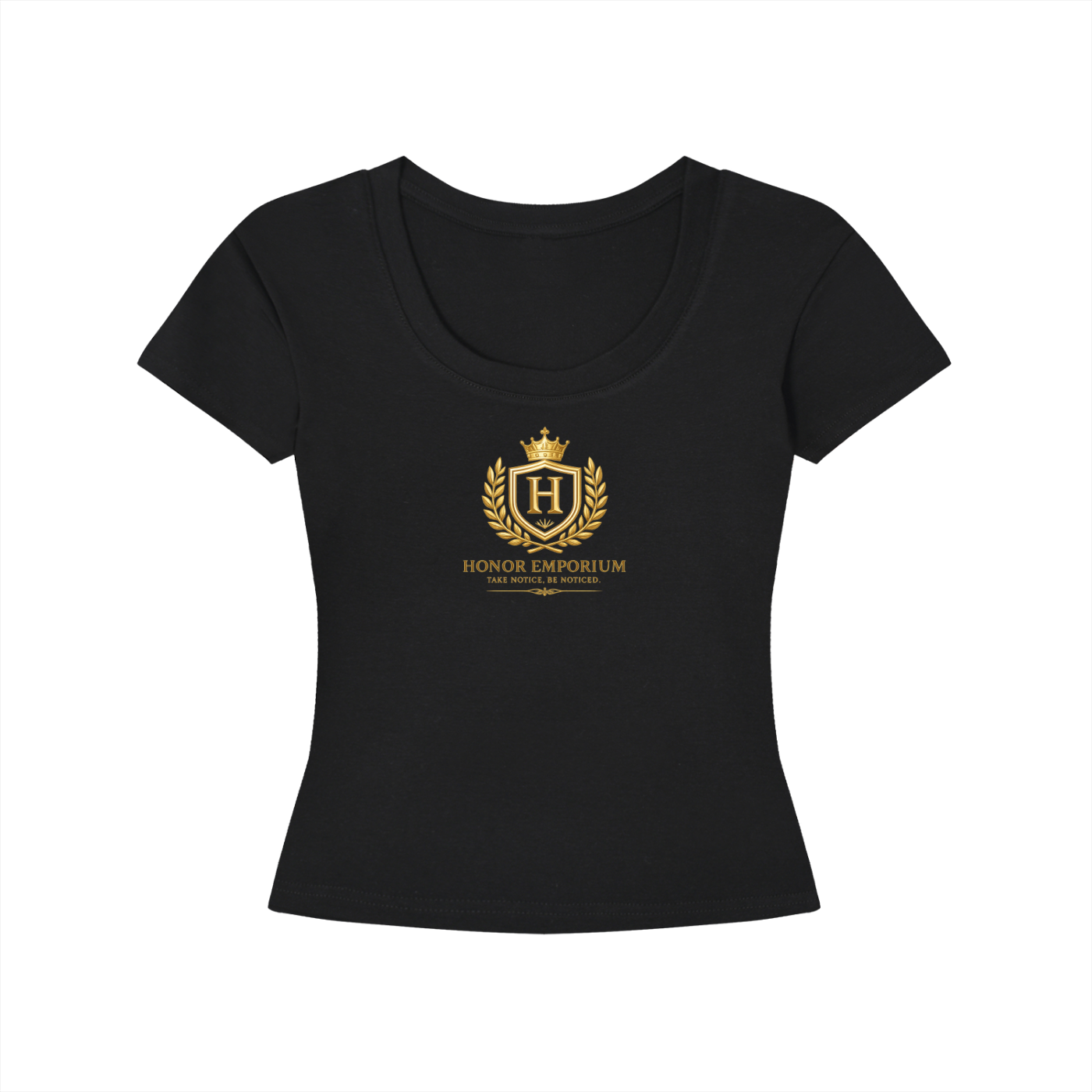 O.N.N.Y. Signature Tee Crowned Edition  Women's Longline Slim-Fit T-Shirt