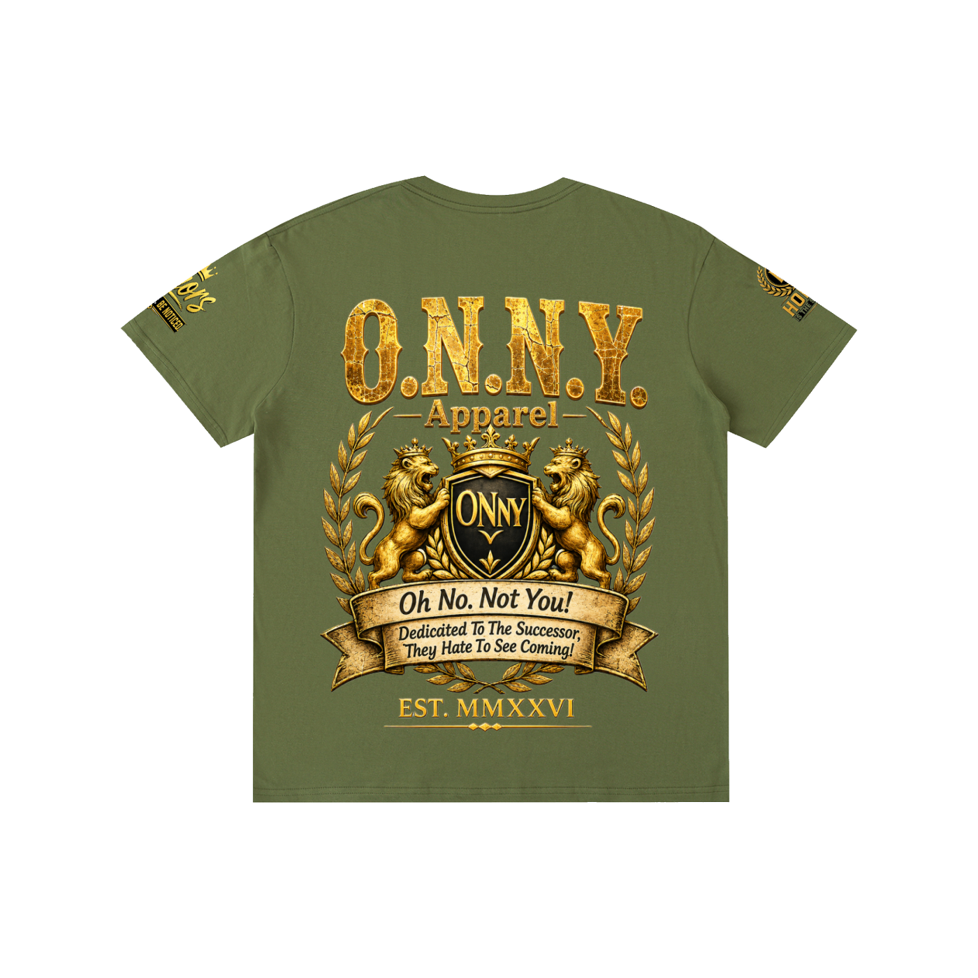 The Signature O.N.N.Y. Pure Cotton Unisex T-Shirt