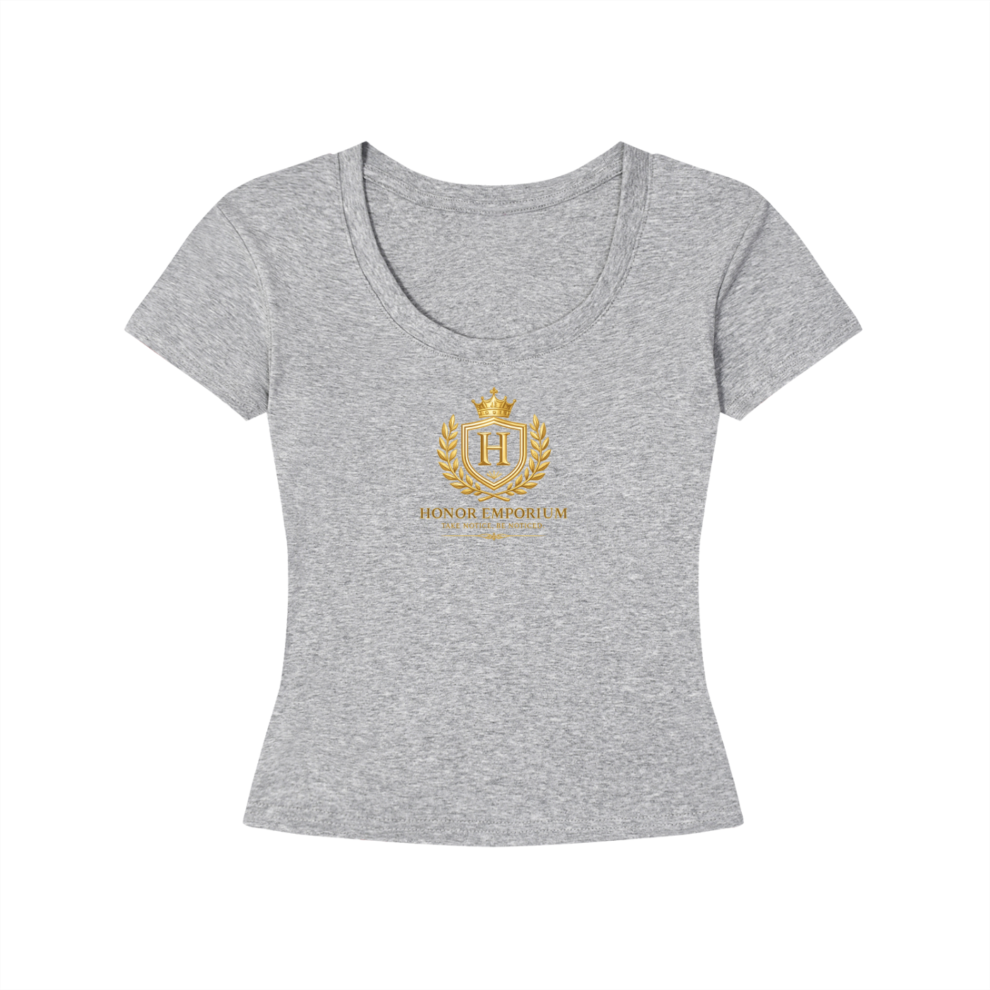 O.N.N.Y. Signature Tee Crowned Edition  Women's Longline Slim-Fit T-Shirt