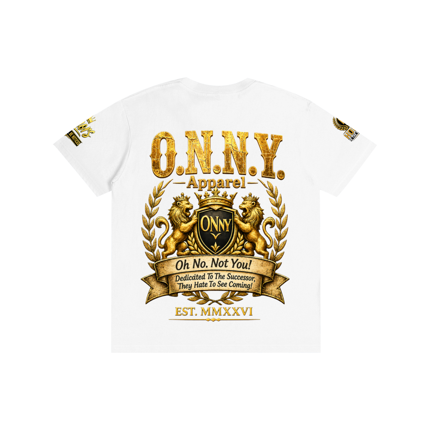 The Signature O.N.N.Y. Pure Cotton Unisex T-Shirt