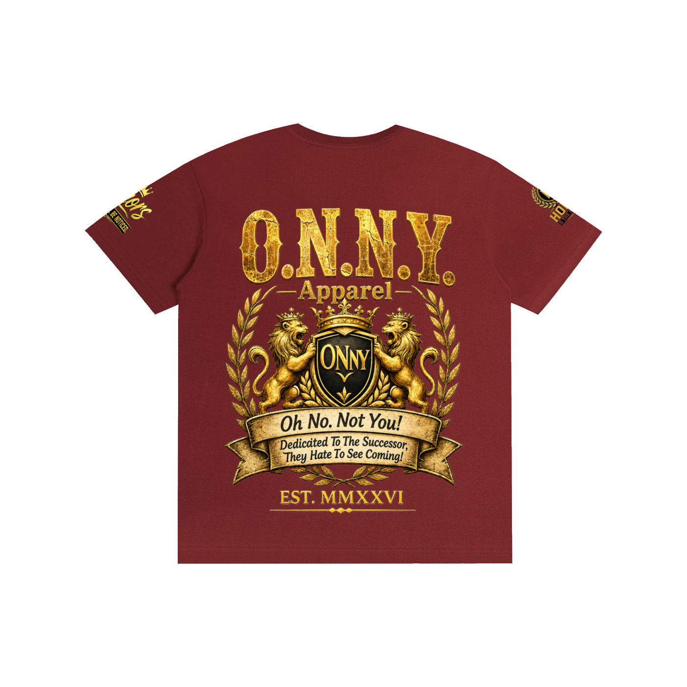The Signature O.N.N.Y. Pure Cotton Unisex T-Shirt